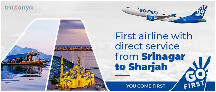 Direct service from Srinagar to Sharjah