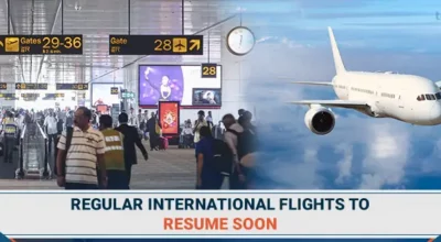 Regular International Flights To Resume