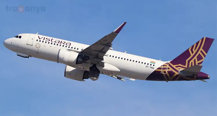 list of airlines company in india-Vistara airline