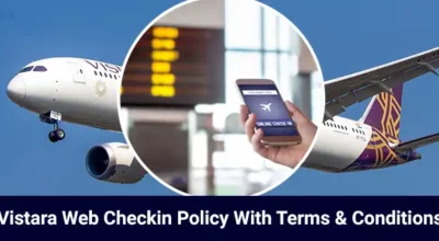 Vistara Web Checkin Policy