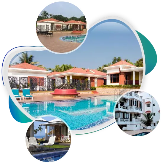 Hotels at Chapora beach